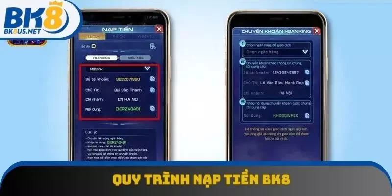 Tất tần tật về quy trình nạp tiền