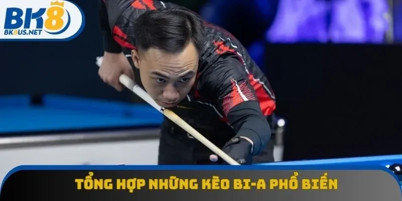 Tổng hợp những kèo bi-a phổ biến